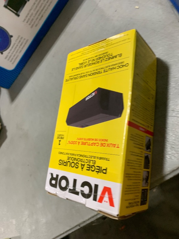 Photo 1 of Victor Electronic Mouse Trap Humane Mouse Traps Indoor for Home - M250B - No Touch Electric Mouse Traps for Home