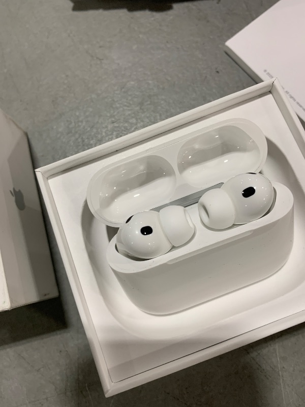 Photo 1 of Apple AirPods Pro 3 Wireless Earbuds, Active Noise Cancellation, Live Translation, Heart Rate Sensing, Hearing Aid Feature, Bluetooth Headphones, Spatial Audio, High-Fidelity Sound, USB-C Charging
