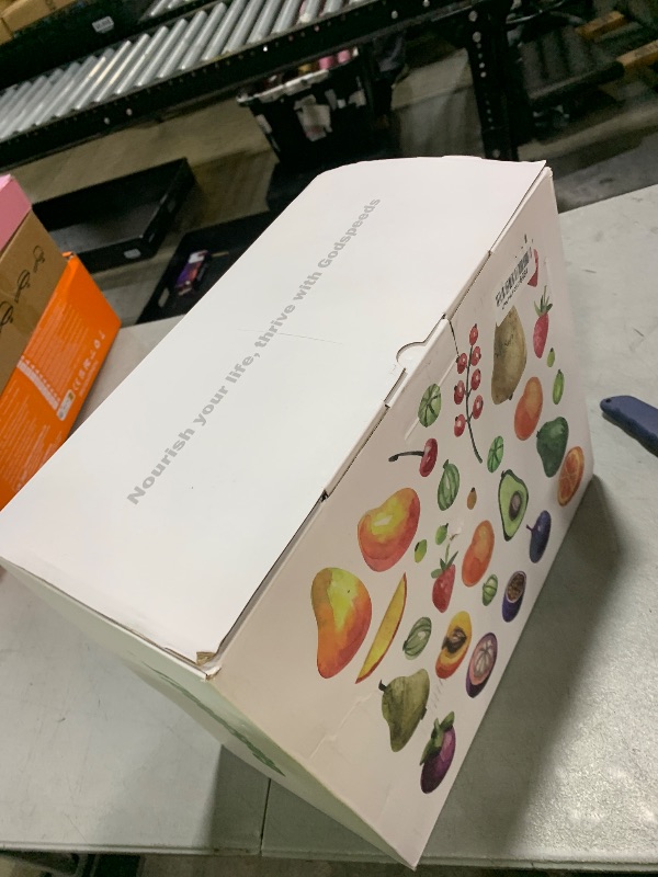 Photo 1 of Godspeeds Juicer Machines, 5.8" Large Feed Chute Slow Masticating Cold Press Juicer for Whole Fruits & Vegetables, Easy to Clean & High Juice Yield