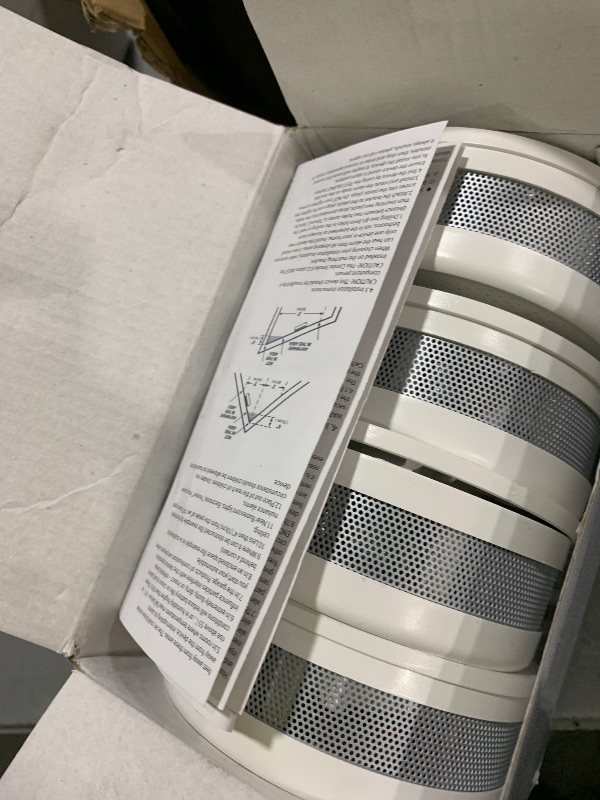 Photo 1 of Kesymo 4Pack Upgraded Interlinked Smoke Carbon Monoxide Detector, Battery Powered&Wireless Interconnected Smoke and CO Alarm, Transmission Range of Over 820 ft (Includes Battery)