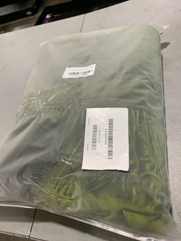 Photo 1 of GLORY SEASON Velvet Sofa Cover Soft Decorative Luxurious Solid Exquisite Ruffle Trim,Retro Farmhouse Vintage Sofa Slipcover Couch Cover for 2-3 Cushion Sofa for Living Room 1PC 88x134 Inch