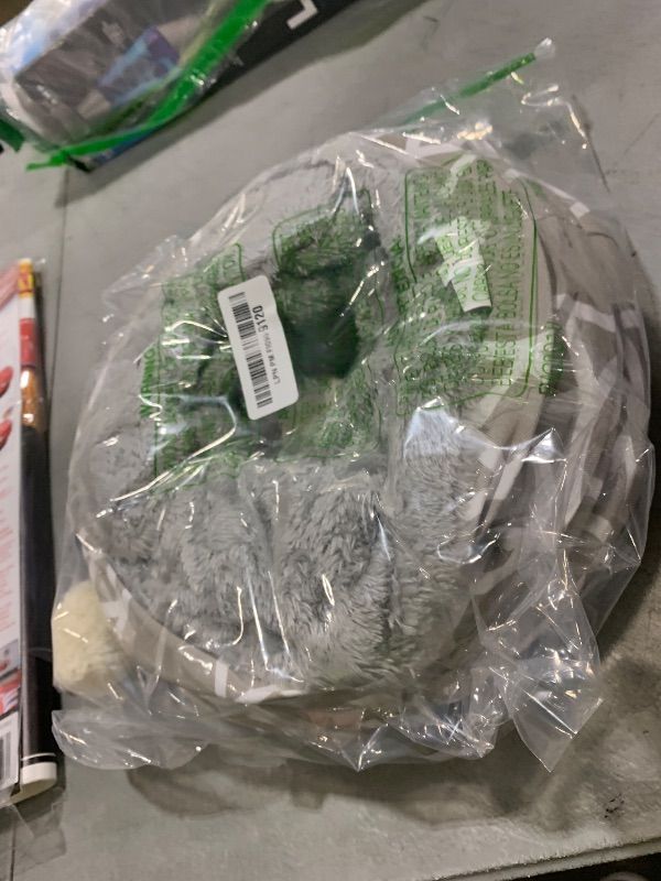 Photo 1 of LUCKITTY Geometric Straight Cat Tunnel with Plush Inside,Cats Toys Collapsible Tunnel Tube with Balls, for Rabbits, Kittens, Ferrets,Puppy, Diameter 9.8 Inch