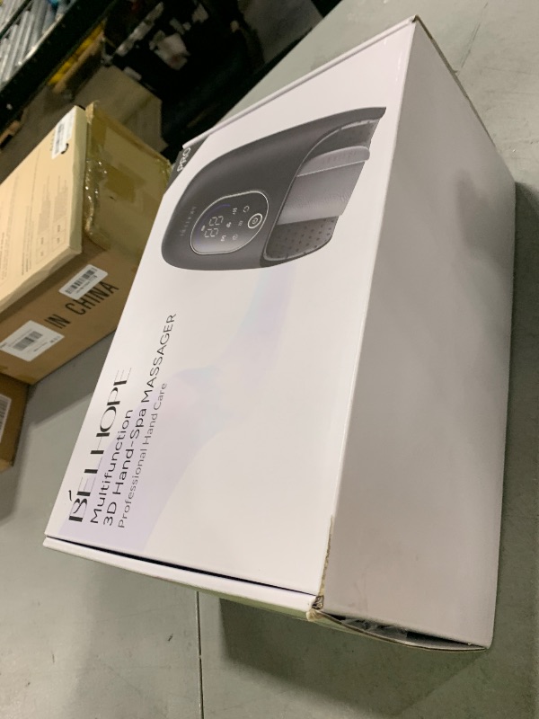 Photo 1 of belhope Hand Massager with 9 Modes and 4 Heating Options for Hot and Cold Therapy Hand and Wrist Massager for Arthritis and Carpal Tunnel Relief, Hand Massager with Heat and Compression, Gift, Black