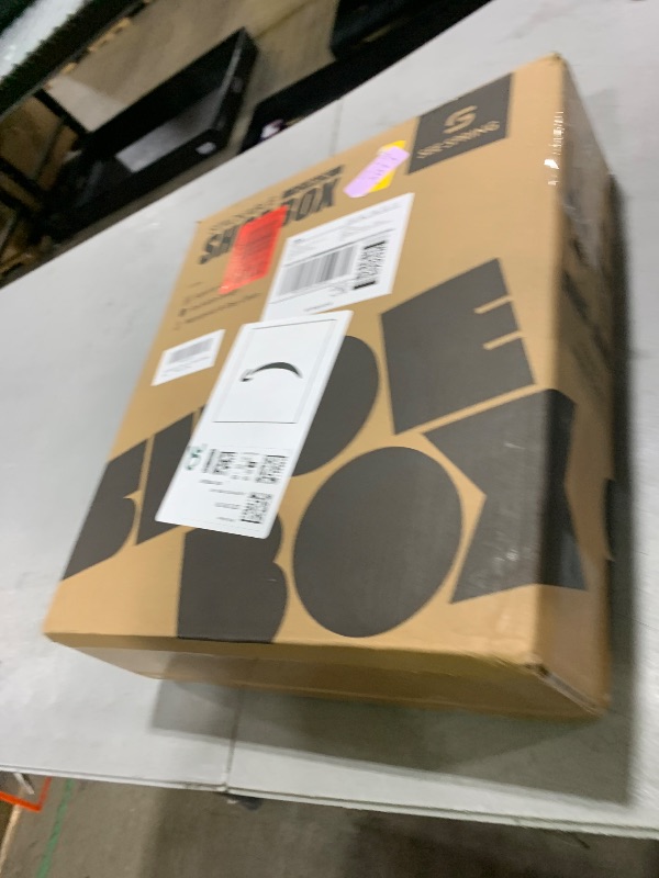 Photo 1 of SEE SPRING 12 Pack Shoe Storage Box, Clear Plastic Stackable Shoe Organizer for Closet, Space Saving Foldable Shoe Rack Sneaker Container Bin Holder