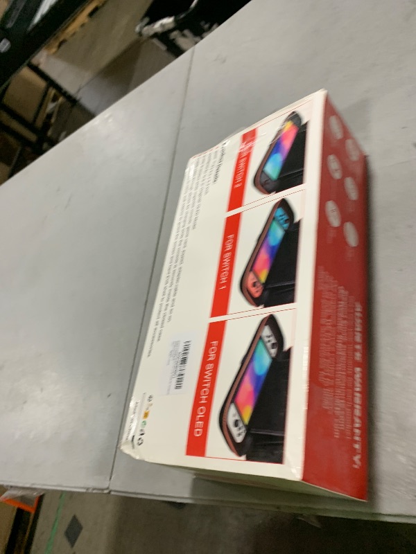 Photo 1 of [Charge inside] Carrying Case for Nintendo Switch 2 2025 / Switch OLED / Switch with Adapter and for Joy-Con Storage, Travel Case for Switch 2 Console with 22 Game Card Storage (Blue)