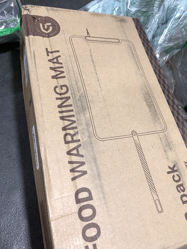 Photo 1 of Warming Mat for Food, 2 Pack 48"x16"(Joined Size) Food Warming Mat, Electric Warming Tray for Buffets Party with 8 Temperature, 6 Timer, Silicone Food Warmer for Parties Home Travel Countertop