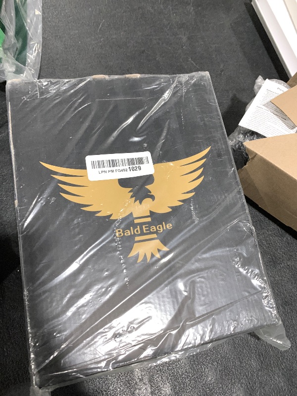 Photo 1 of Bald Eagle Cigar Humidor Box, Glass Top Cedar Case with Humidifier Hygrometer, Handmade Desktop Box Holds 15-20 Cigars