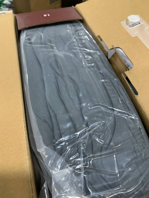 Photo 1 of L LOVSOUL Goose Down Fiber Comforter King Size, 750+ Fill Power Hotel Style Bedding Comforter, 1200TC, Fluffy Ultra Soft All Season Gery Duvet Insert with 8 Corner Tabs