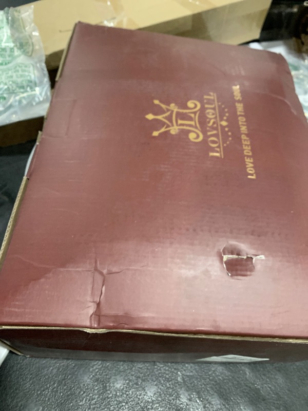 Photo 1 of L LOVSOUL Goose Down Fiber Comforter King Size, 750+ Fill Power Hotel Style Bedding Comforter, 1200TC, Fluffy Ultra Soft All Season Gery Duvet Insert with 8 Corner Tabs