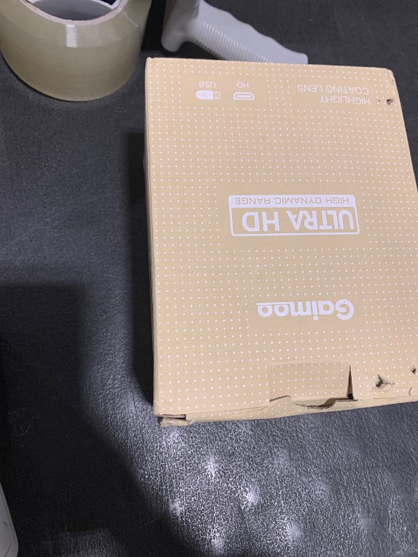 Photo 1 of Mini Projector with WiFi and Bluetooth Built-in Apps Smart Projector Support 4K 1080P FHD 180° Adjustable Auto Keystone Compatibile with HDMI/TV Stick/Memory Stick/Laptop, White