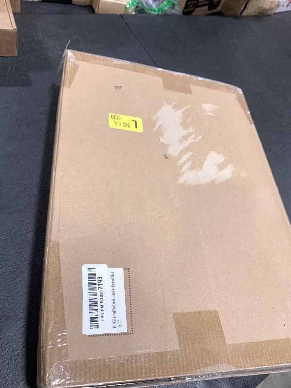 Photo 1 of FILWH Bread Box Double Layer Large for Kitchen Countertop Large Bread Box Capacity Bread Storage Bin Farmhouse Breadbox Organizer with Window Bread Holder Cupboard Container Bamboo Black