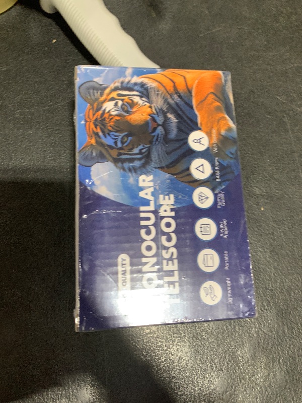 Photo 1 of Monocular-Telescope 80x100 High Powered Monoculars High Definition for Adults High Powered with Smartphone Adapter Telescope Hunting Wildlife Bird Watching Travel Camping Hiking-Dark Green