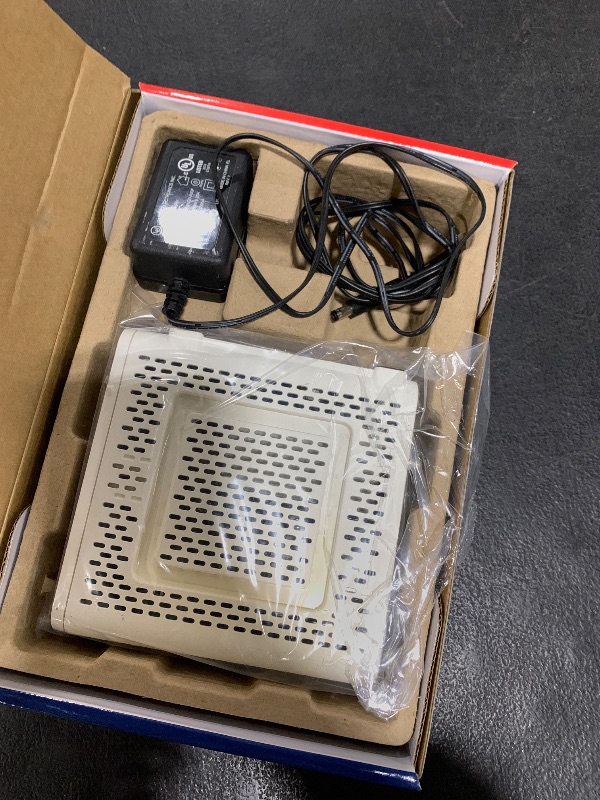 Photo 1 of ARRIS SURFboard SB8200 DOCSIS 3.1 Multi?Gig Cable Modem | 2 -1Gbps Ethernet Ports | Works with Xfinity, Cox, Spectrum | For Cable Internet Plans up to 2Gbps | Modem Only, Router Required