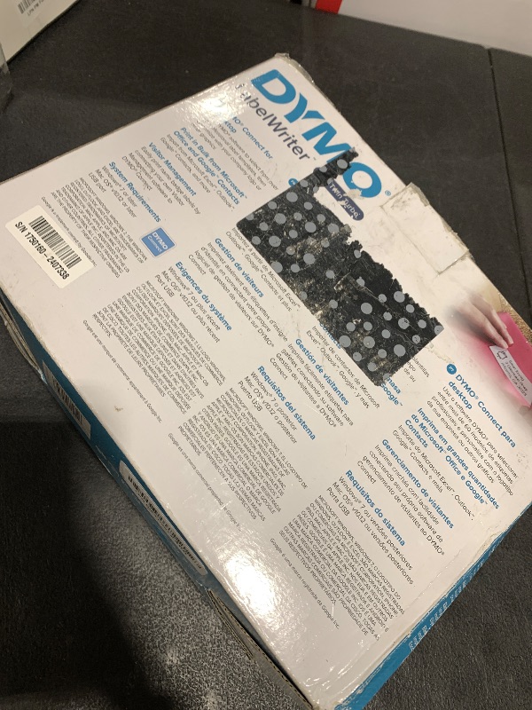 Photo 1 of DYMO Label Printer | Label Writer 450 Twin Turbo Direct Thermal Printer Fast Printing Great for Labeling Filing Shipping Mailing Barcodes and More Home & Office Organization