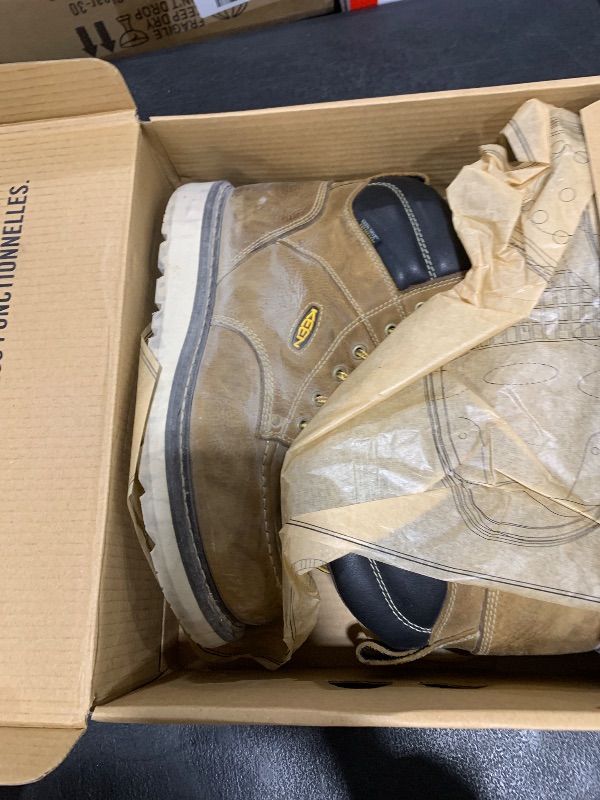 Photo 1 of KEEN Utility Men's Cincinnati 6" Waterproof Soft Toe Wedge Work Boots