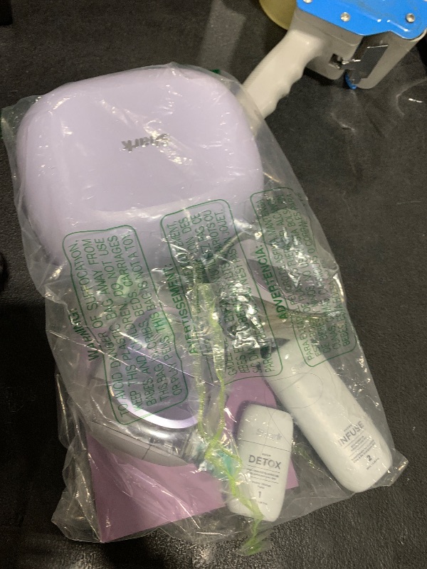 Photo 1 of Shark FacialPro Glow at-Home Hydro-Powered Facial System with DePuffi Hot & Cold Therapy – Professional Spa Skincare Device for Pore Cleansing, Hydration, & Radiant Glow, Lilac, FH320PL