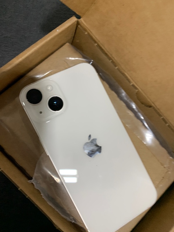Photo 1 of Apple iPhone 14, 128GB, Starlight - Unlocked (Renewed)
