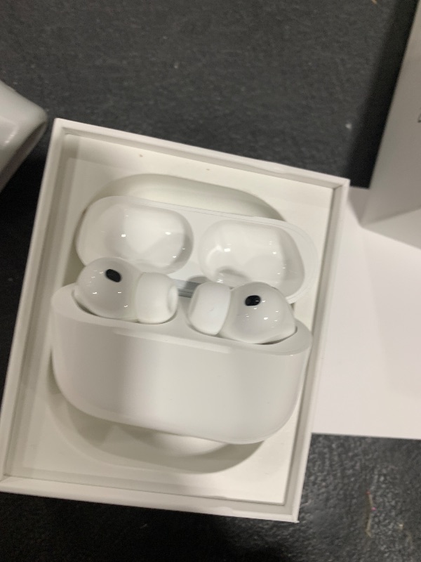 Photo 1 of Apple AirPods Pro 3 Wireless Earbuds, Active Noise Cancellation, Live Translation, Heart Rate Sensing, Hearing Aid Feature, Bluetooth Headphones, Spatial Audio, High-Fidelity Sound, USB-C Charging