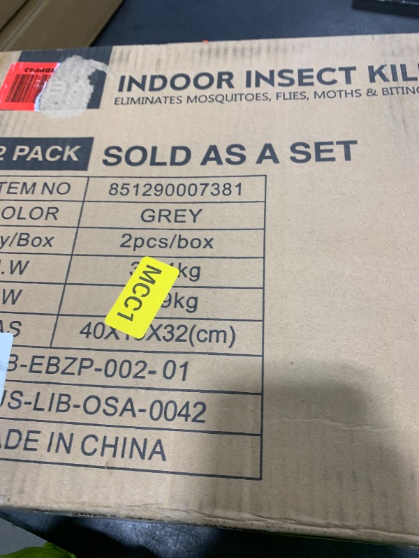 Photo 1 of Electric Bug Zapper 3200V Mosquito Zapper Killer Indoor Insect Killer with Hangi 2 pack