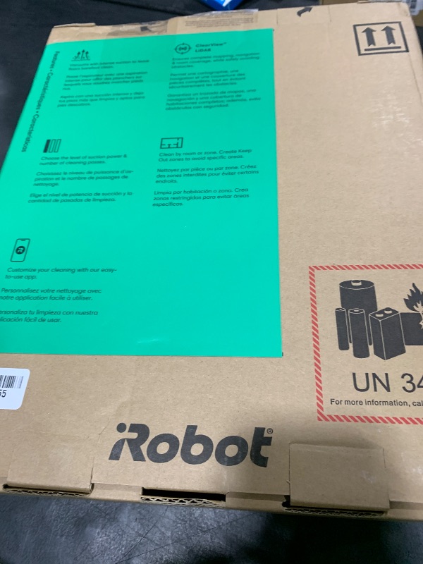 Photo 1 of iRobot Roomba 104 Vac Robot Vacuum - Intense Power-Lifting Suction, Smart & Fast Home Mapping, Ideal for Pet Hair, LiDAR Navigation, Multi-Surface Cleaning, Cleans in Neat Rows, Self-Charging