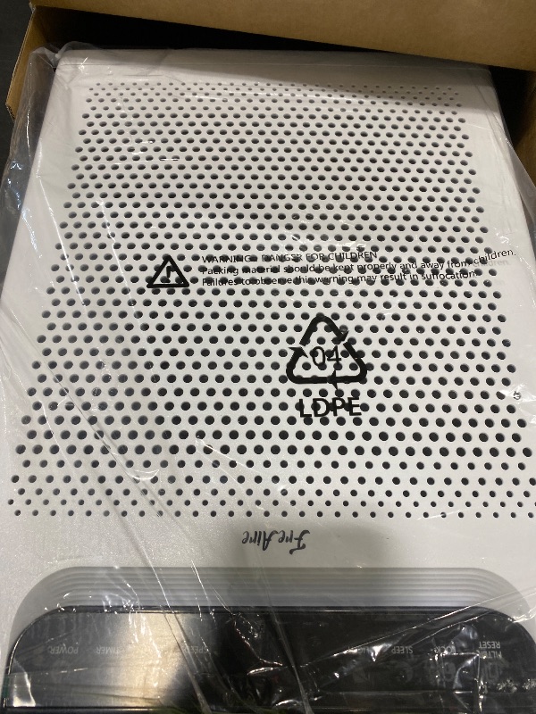 Photo 1 of Air Purifiers for Home Large Room, Cover Up to 2600 Ft² with Washable Filters, Powerful Turbo Mode, PM2.5 Air Quality Display, 22dB Sleep Mode, Air Cleaner for Pets Hair, Smoke, Odors, HAP607, White