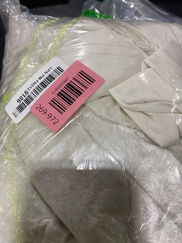 Photo 1 of 10x10ft Ivory Tulle Backdrop Curtain for Parites, Sheer Backdrop Curtains for Wedding Baby Shower Birthday Party Photo Shoot Decorations