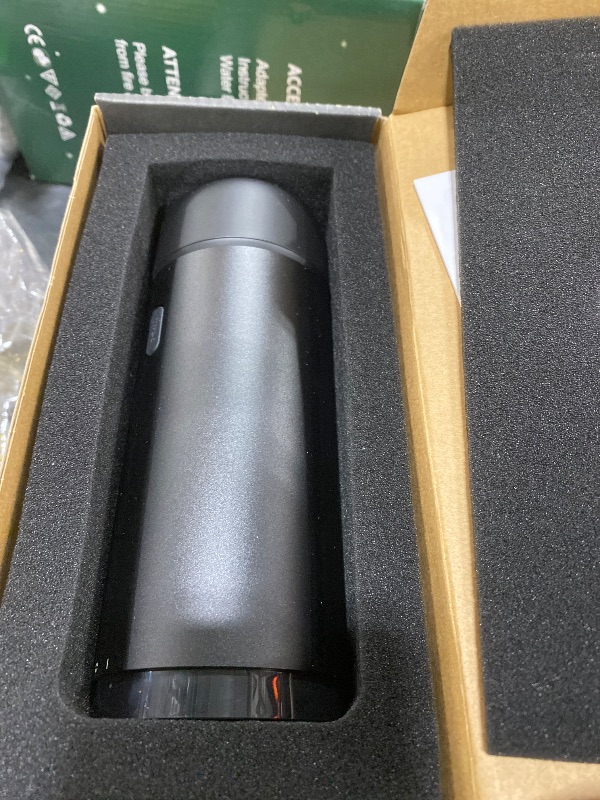 Photo 1 of TIMEMORE Burr Coffee Grinder, Portable Electric Grinder with Metal Body, 30 Precise Settings for Espresso to French Press, Low Noise Design, Auto Stop & Clog Protection for Home & Outdoor Use (Black)