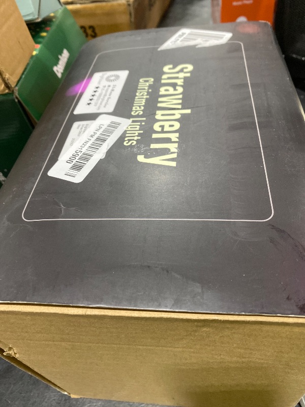 Photo 1 of Brightown C9 LED Christmas Lights Outdoor, 200LED RGB Smart Christmas Tree Lights Music Sync DIY APP Controlled, Waterproof Connectable C9 String Lights for House Indoor Patio Xmas Decoration