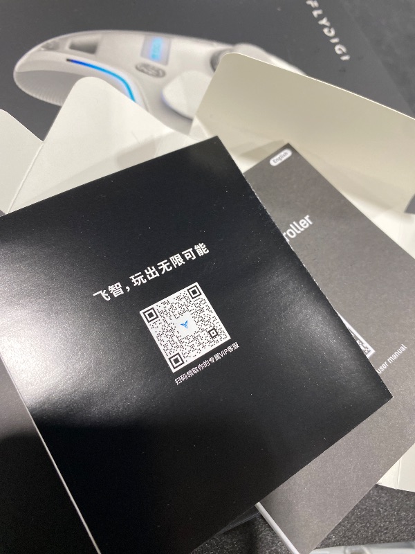 Photo 1 of FLYDIGI Apex 5 PC Controller, Forceflex Joystick 2.0, ForceAdapt Triggers, 3ms Ultra-Low Latency, RGB Light Bar, Full-Color LCD Display,1500mAh Battery PC/NS/Android/TV