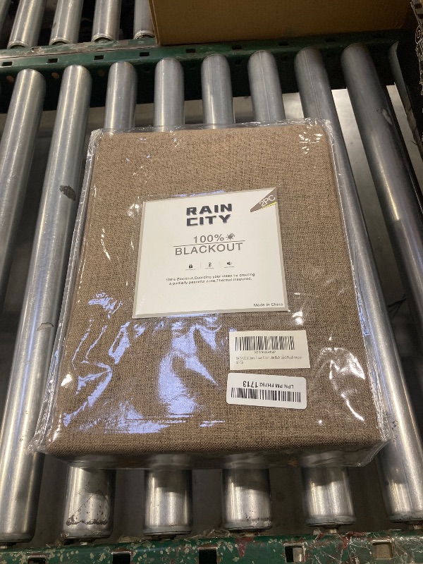 Photo 1 of 140 Inch Long Blackout Curtains 2 Panels Set,Linen Blend Pleated Look Hidden Tab Drapes with Hooks Easy Slide Privacy High Living Room Curtains for High Ceiling Long Window 50x140