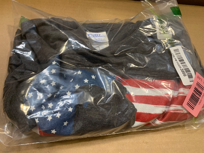 Photo 1 of xl   Hockey USA Flag American Flag Patriotic Ice Hockey Long Sleeve T-Shirt