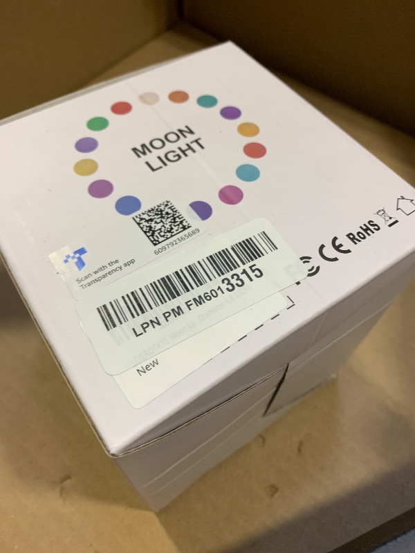 Photo 1 of LOGROTATE Moon Lamp, 16 Colors LED Night Light for Kids 3D Printing Moon Light with Stand& Remote/Touch Control & Timing, Moon Light Lamp for Kid Friend Birthday Gifts, Room Decor (Diameter 4.8 INCH)