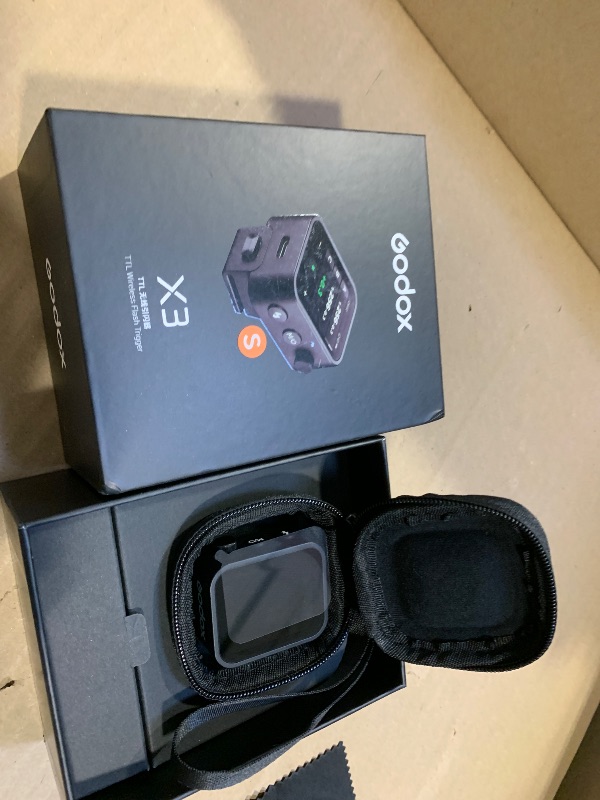 Photo 1 of GODOX X3 X3S X3-S TTL Touchscreen Flash Trigger Compatible with Sony Cameras, 2.4G Wireless OLED Transmitter, Built-in 850mAh Lithium Battery (X2T-S XPro-S XProII-S Upgrade Version)