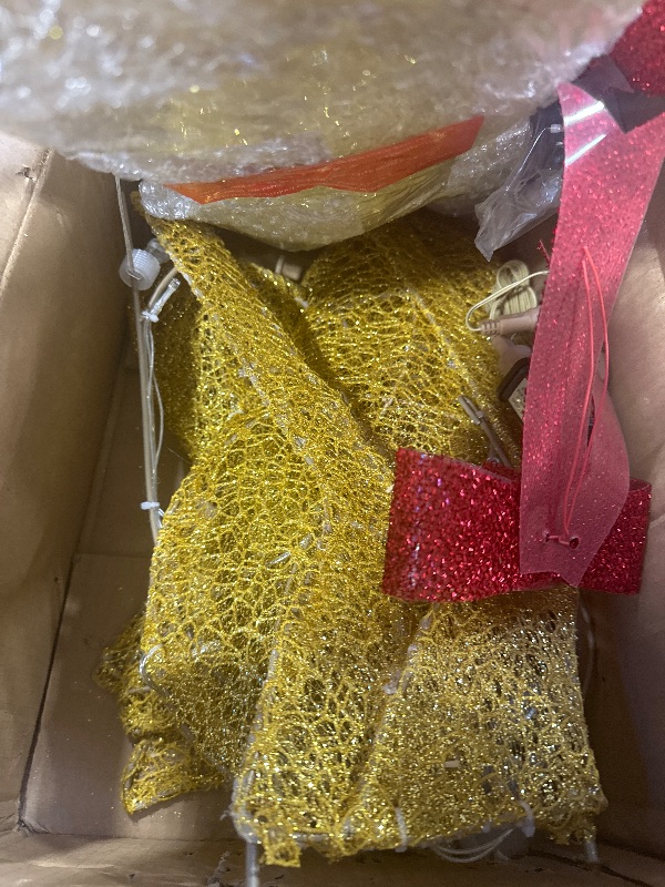 Photo 1 of 45" Large Outdoor Lighted Christmas Reindeer Family Set Decor, 3Pcs Handmade Light Up Xmas Deer Decoration with Stakes, Safe Material LED Plug and Play Outside Holiday Ornaments for Yard Lawn Garden