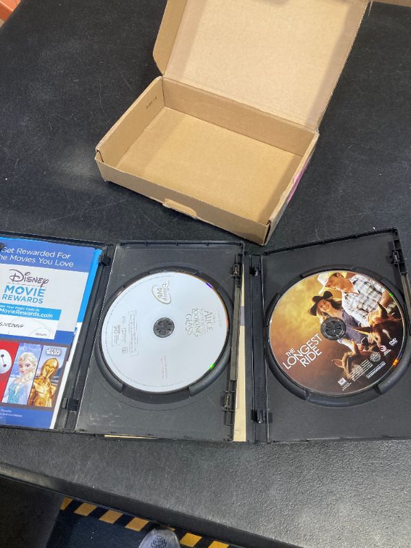 Photo 1 of 2 DVD- ALICE THROUGH THE LOOKING GLASS AND THE LONGEST RIDE.