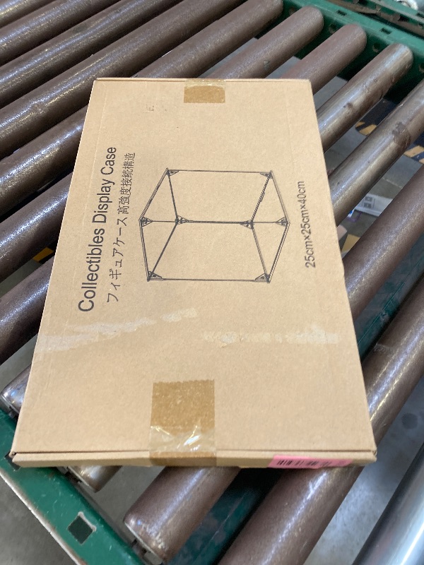 Photo 1 of Acrylic Display Case Clear Action Figure Display Case with Mirrored Back, Dustproof Protection Display Box Alternative Glass Case for Collectibles Figures Models Doll Toys(10x10x15.7 inch, 25x25x40cm)