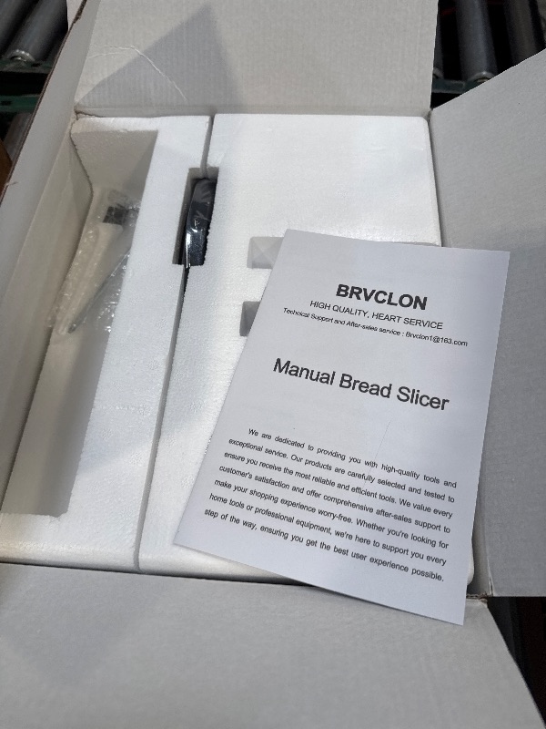 Photo 1 of ?Upgraded?Manual Bread Slicer for Homemade Sourdough Bread,Metal Guide & Adjustable Thickness, Hand Crank Bread Slicer with Scale Line and Suction Cup, Sharp Blade, Suitable for Sourdough Bread, Etc