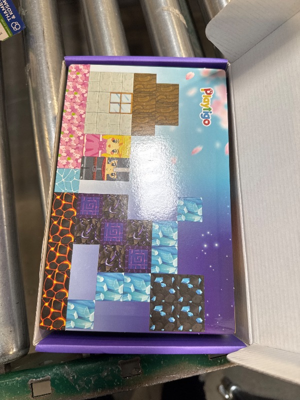 Photo 1 of 154PCS Magnetic Blocks - Build Mine Magnet World Stacking Cube Toys with Magnet Board, Magnetic Tiles Building Blocks STEM Construction Toys, Sensory Games for Kids Age 3+ Boys Girls Birthday Gift