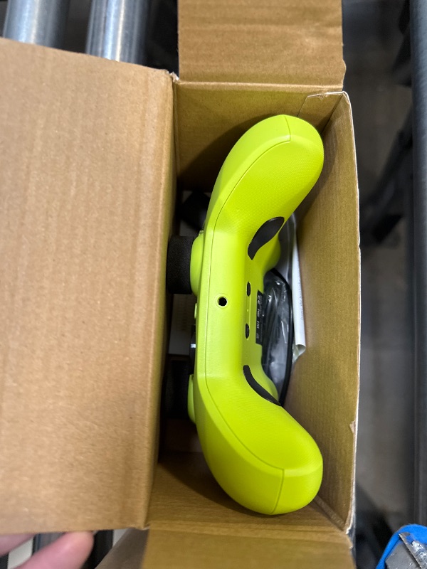 Photo 1 of W&O Wireless Controller for With Xbox One, Xbox Series X/S, Xbox One X/S, PC, With RGB LED Light, Mappable Buttons, With 2.4GHZ Wireless Adapter Gamepad (Electric Volt)