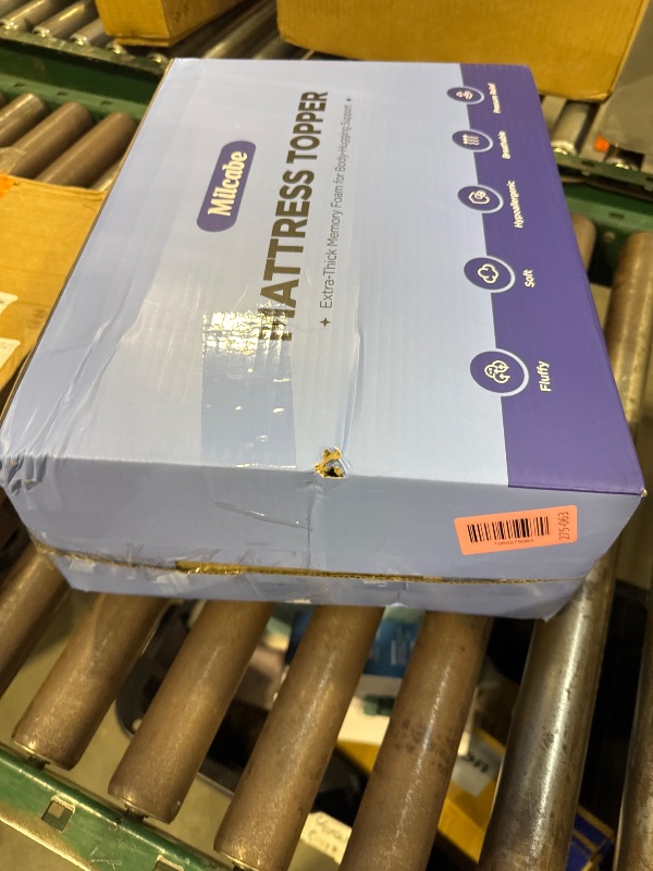 Photo 1 of 3 Inch Ultra-Fluffy Memory Foam Mattress Topper Super Queen for Back Pain, Extra Soft Pillow Top Queen Mattress Topper with 4X Support, Mattress Pad with Breathable Air Mesh Sides, 6-21'' Deep Pocket