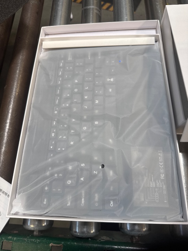 Photo 1 of Aulaiiex Microfiber Leather Keyboard for Surface Pro 11/10/9/8/X, Bluetooth Keyboard Type Cover with Palm Rejection Touchpad, Pen Holder, Type-C Charging, 7-Color Backlight for Microsoft Surface Pro