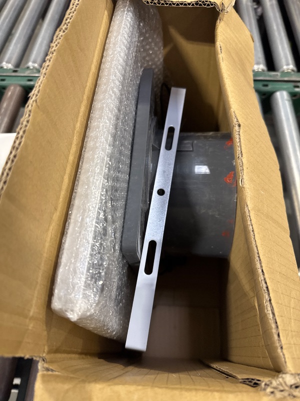 Photo 1 of Solar Exhaust Fan, 25W Waterproof Solar Panel 8 Inch Ventilation Vent Fan for Greenhouse,Chicken Coop,Shed, Garage, Attic, Barn, Workshop Outside,14.8ft Cable