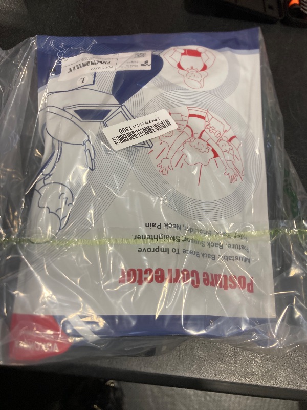 Photo 1 of VOKOKOYA Posture Corrector for Women and Men,Adjustable Shoulder Straightener,Back Support Brace,Upper Spine scoliosis, hunchback Large