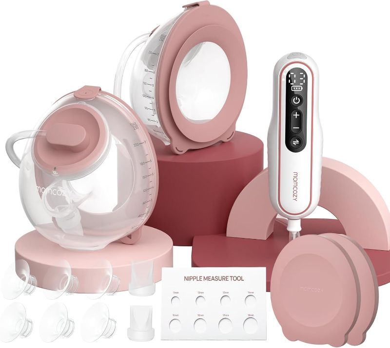 Photo 1 of Momcozy Wearable Breast Pump V2 Pro Ultra-Lightweight, Double Electric Breast Pump Hands-Free & Portable Pump with Upgraded Flange, Quiet & Leak-Proof Electric Pump for Pumping Moms
sealed 