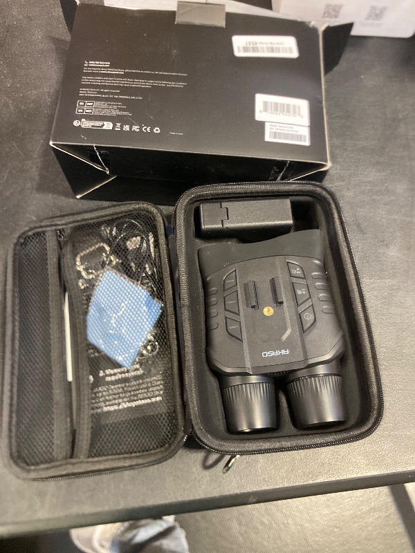 Photo 1 of AKASO Seemor-200 Night Vision Goggles - 4K Full Color Night Vision Binoculars for Adults, App-Enabled Photo and Video Saving,AI-ISP 3280FT Viewing Range,16x Digital Zoom for Camping Hiking & Security