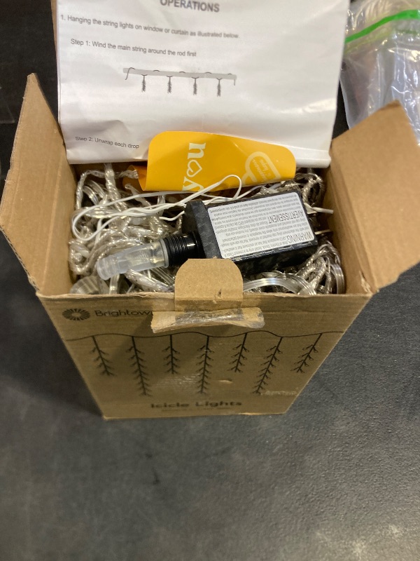 Photo 1 of 2025 New Upgraded Colorful Twinkling Icicle Lights for Outside - 33 ft 420LED Christmas Lights Outdoor - Waterproof Icicle for House Roof Garden Deck Balcony Porch Pathway Party Holiday Indoor