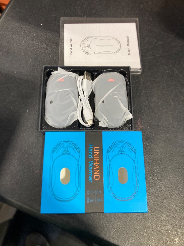 Photo 1 of AI Hand Warmers Rechargeable 2 Pack, 20Hrs Long Safe Heat, AI Smart Chips Electric Hand Warmers, Portable Pocket Heater, Gifts for Christmas, Outdoor, Golf, Hunting, Camping Accessories1060276694