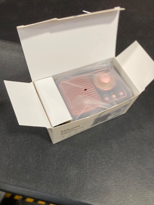 Photo 1 of Baolira Retro Bluetooth Speaker, Portable Wireless Speaker with Crystal Clear Stereo Sound and Rich Bass,Retro Decor for Desk Bedroom Kitchen, Birthday Gifts for Women Men Teens (Black)