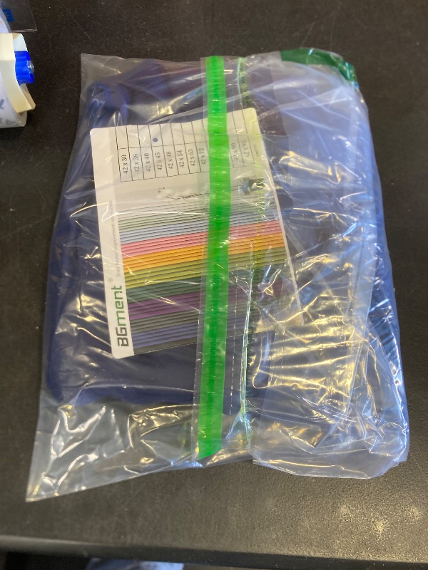 Photo 1 of BGment Blackout Curtains for Bedroom 45 Inch Length - Room Darkening Drapes Thermal Insulated with Rod Pocket for Short Living Room Kitchen Bathroom Window, 42 x 45 Inch, 2 Panels, Navy Blue