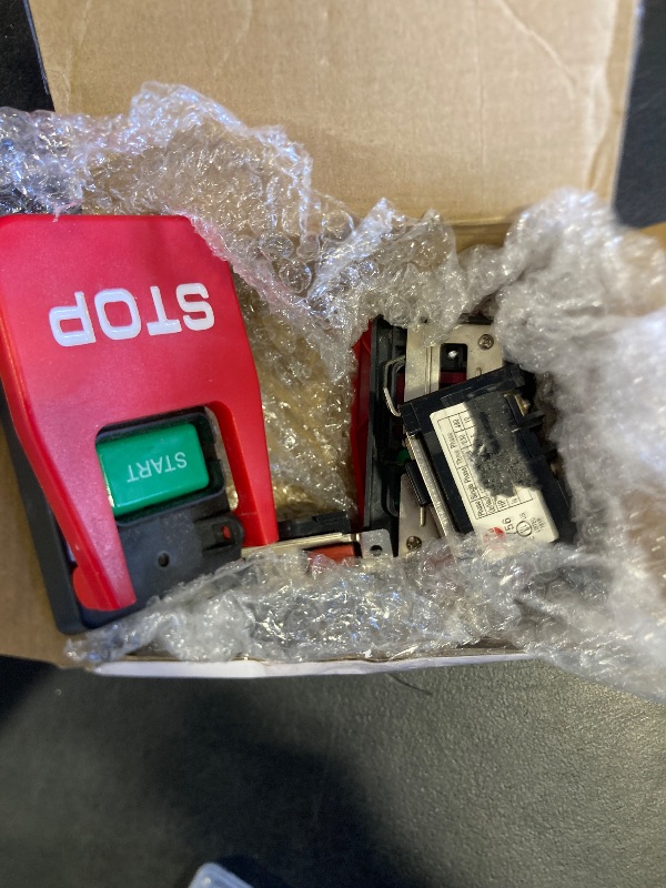 Photo 1 of 2PACK 120/230V Single Phase On/Off Switch, Efficient 120V 2HP Switch On Off, Safety Paddle Switches with Large Stop Sign Paddle Easy Contact for Fast Power for Table Saw, Woodworking Tools
